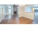 Dining room with views into the living room and kitchen at 4116 Wendell Way, Snellville, GA 30039