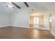 Living room showcasing wood floors and an open concept feel at 4116 Wendell Way, Snellville, GA 30039