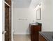 Bathroom with shower and vanity, offering a clean and modern design at 6851 Roswell Rd # L1, Atlanta, GA 30328