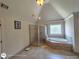 Bathroom featuring a soaking tub, shower with glass enclosure, and decorative window at 1292 Hidden Spirit Trl, Lawrenceville, GA 30045