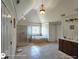 Bathroom showing a soaking tub, shower, and vanity with tile flooring at 1292 Hidden Spirit Trl, Lawrenceville, GA 30045