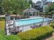 Resort-style community pool with ample seating, shade, and well-maintained landscaping for a relaxing atmosphere at 2002 Ivy Ridge Se Rd, Smyrna, GA 30080