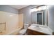 This is another bathroom with a shower/tub combination at 2161 Denson Sw Ln, Marietta, GA 30008