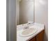 Bathroom featuring white countertops and a single sink at 2161 Denson Sw Ln, Marietta, GA 30008