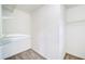 This walk-in closet provides ample storage space with the included shelving at 2161 Denson Sw Ln, Marietta, GA 30008