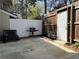 Private patio space with room for grilling and outdoor seating at 4383 Idlewood Ln, Tucker, GA 30084