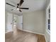 Bedroom with ceiling fan, great natural light and laminate floor at 5207 White Sw Blvd, Mableton, GA 30126