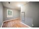 Cozy bedroom featuring hardwood floors and a tranquil atmosphere at 1089 Indale Sw Pl, Atlanta, GA 30310