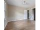 Spacious bedroom with neutral walls, light-colored flooring, and a ceiling fan, providing a comfortable retreat at 1321 Mcclelland Ave, Atlanta, GA 30344