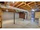Unfinished basement provides ample storage space and potential for customization at 1342 Peggy Nw Ln, Conyers, GA 30012
