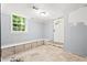 Basement space featuring a built-in bench and a small window at 3530 Fairlane Nw Dr, Atlanta, GA 30331