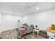 Bedroom with colorful decor, comfortable furnishings, and modern flooring at 500 Coleman Mill Rd, Carrollton, GA 30116