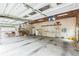Spacious garage with high ceilings and ample storage space at 500 Coleman Mill Rd, Carrollton, GA 30116