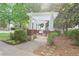 A charming white pergola, framed by lush greenery, provides an inviting shaded walkway on the property at 3761 Lake Point Blvd, Suwanee, GA 30024