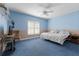 Bedroom featuring a window with shelves and a bed at 604 Clearwater Ct, Mcdonough, GA 30252