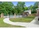Beautiful fenced pool area with chairs at 604 Clearwater Ct, Mcdonough, GA 30252