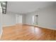 Spacious living room with hardwood floors at 8160 Stone Hill Rd, Cumming, GA 30028