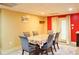 Dining area featuring a table and chairs with natural lighting at 7435 Woodruff Way, Stone Mountain, GA 30087