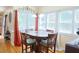 Cozy dining area illuminated by natural light at 7435 Woodruff Way, Stone Mountain, GA 30087