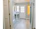 Bright bathroom with a unique sink, stylish tile flooring, and a glass-enclosed shower stall at 75 Price Dr, Locust Grove, GA 30248