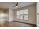 Living room with wood flooring and a ceiling fan to enhance the space at 238 Walker Sw St # 32, Atlanta, GA 30313