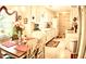 Kitchen with breakfast nook, a large window and light-colored cabinets at 150 Ashley Dr, Fayetteville, GA 30214