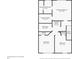 Third floorplan with Primary suite, laundry room, and bedrooms at 11768 Wellsley Way, Johns Creek, GA 30005