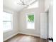 Bedroom featuring hardwood floors and vaulted ceiling at 2294 Hill St, Atlanta, GA 30318