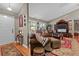 Inviting living room features lots of natural light, comfortable seating, and a decorative rug at 490 Hunters Glen Ct, Lawrenceville, GA 30044