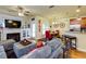 Inviting living space with fireplace, dining area, comfortable seating, and open layout at 2107 Se Gorman Se Grv # 132, Atlanta, GA 30316
