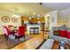 Open-concept living space with dining area, breakfast bar, and comfortable seating at 2107 Se Gorman Se Grv # 132, Atlanta, GA 30316