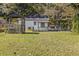 Spacious backyard featuring a deck and wooden gazebo, perfect for outdoor enjoyment at 2776 Grand Ave, Atlanta, GA 30315
