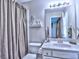 Bathroom with a neutral palette featuring a single sink vanity at 4221 Bretdale Nw Run, Kennesaw, GA 30152