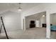 Expansive main bedroom with vaulted ceiling, open layout, and columns at 802 Cormac Dr, Riverdale, GA 30296