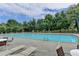 Enjoy this community pool with plenty of seating for you and your Gathering at 2421 Fall Creek Lndg, Loganville, GA 30052