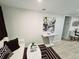 Modern living room featuring stylish furniture, a chic rug, and contemporary decor at 2977 5Th St, Atlanta, GA 30315