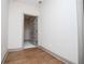 Bedroom with hardwood floors and a view to the closet at 5525 Belle Meade Dr, Villa Rica, GA 30180