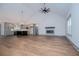 Spacious living room features high ceilings, fireplace, and an open floor plan at 5525 Belle Meade Dr, Villa Rica, GA 30180