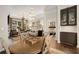 Open floor plan featuring a living room, dining area, and a glimpse of the Primary bedroom at 850 Piedmont Ne Ave # 1206, Atlanta, GA 30308