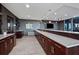 Stylish bar area with ample counter space and modern amenities for entertaining guests at 855 Peachtree Ne St # 2205, Atlanta, GA 30308