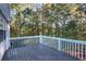 View from the deck of a home, showcasing the natural surroundings at 3337 Camens Way, Buford, GA 30519