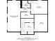 Floor plan of the basement showing the recreation room, laundry, and other rooms with dimensions at 4116 River Cliff Chase Se, Marietta, GA 30067