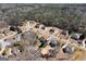 Aerial view of a residential neighborhood with well-maintained homes surrounded by lush greenery, offering a serene setting at 149 Crown Glen Way, Stockbridge, GA 30281