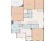 Upstairs floor plan featuring bedrooms, bathrooms, and balconies at 4452 Thach Ave, Sugar Hill, GA 30518