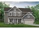 Charming two-story home with stone accents, covered front porch and a two-car garage at 149 Willow Bend Rd, Hiram, GA 30141