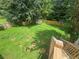 Backyard featuring a wooden fence and mature trees at , Roswell, GA 30076