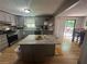 Bright kitchen featuring an island and stainless steel appliances at , Roswell, GA 30076