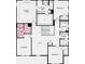 Second floor floorplan featuring bedrooms, bathrooms, laundry room, and loft at 82 Sheryl Way, Loganville, GA 30052
