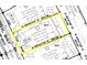 Map shows building lot with dimensions and square footage highlighted in yellow at 82 Sheryl Way, Loganville, GA 30052