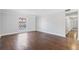 Spacious living room with hardwood floors and a large window at 3187 Abbeywood Dr, Decatur, GA 30034